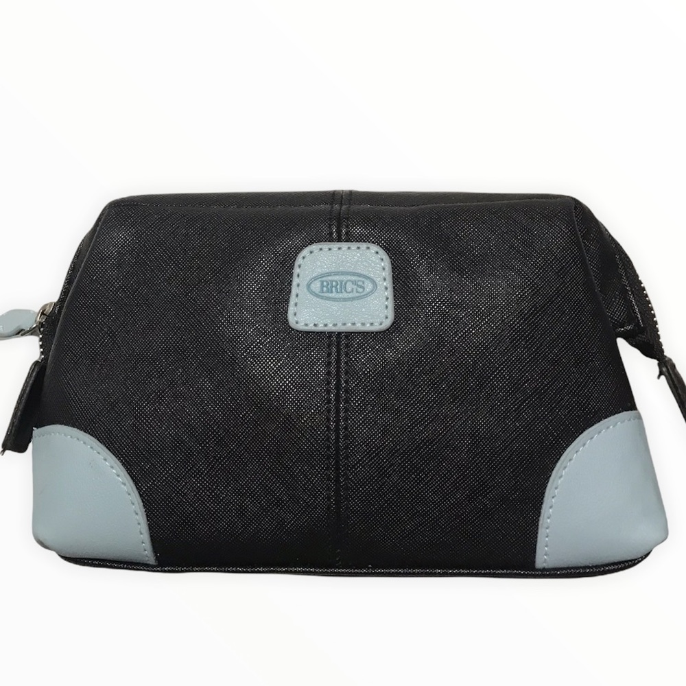 Bric’s Travel/Toiletry Bag Black & Blue NWOT